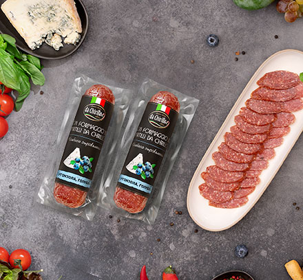 Con formaggio blu mirtilli Da Chirillo с сыром горгонзола и голубикой