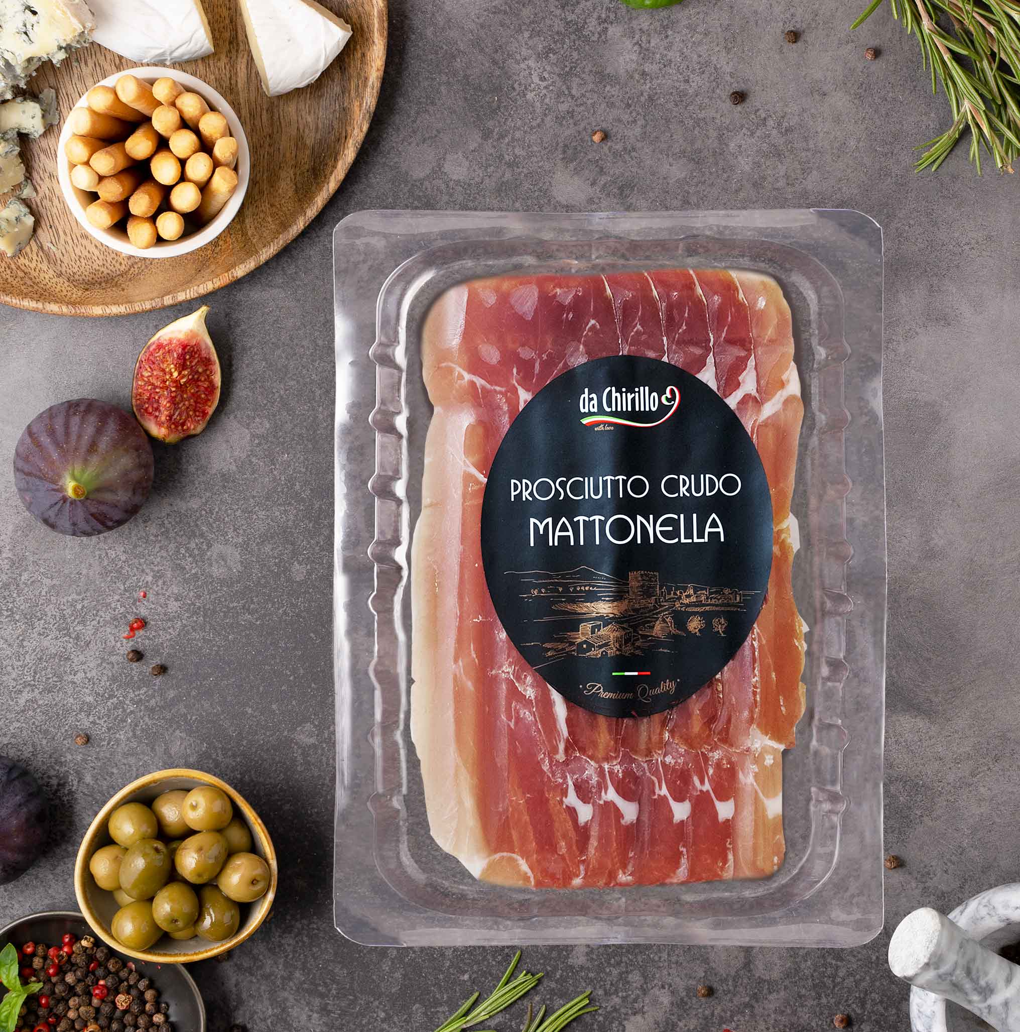 Prosciutto crudo Mattonella